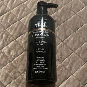Whish Black Pink Champagne Super Cream 18 oz new sealed purchased one too many